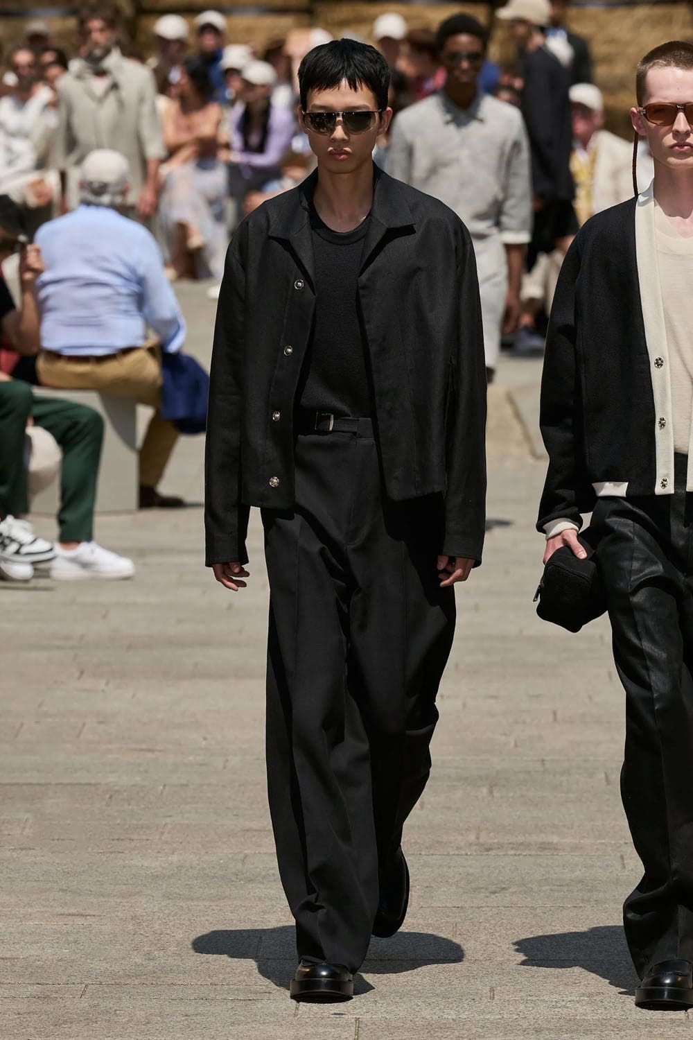 Zegna Frühling Sommer 2024 Runway Magazin (38)