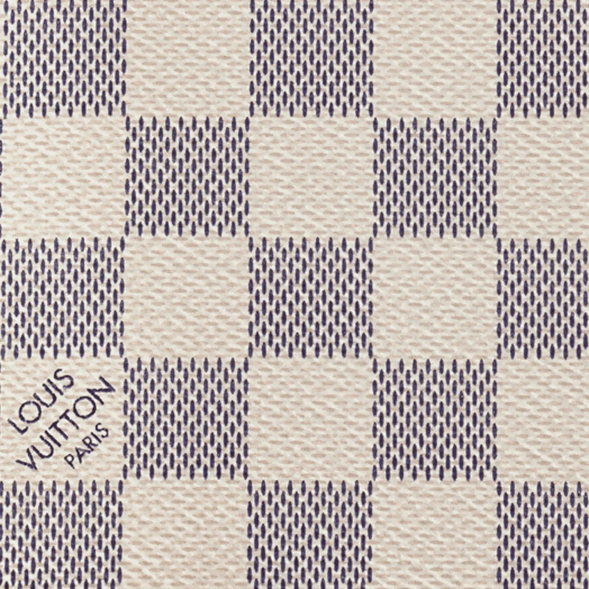 carteira zippy louis vuitton damier azur pequenos artigos de couro N41660 PM1 Visualização de detalhes