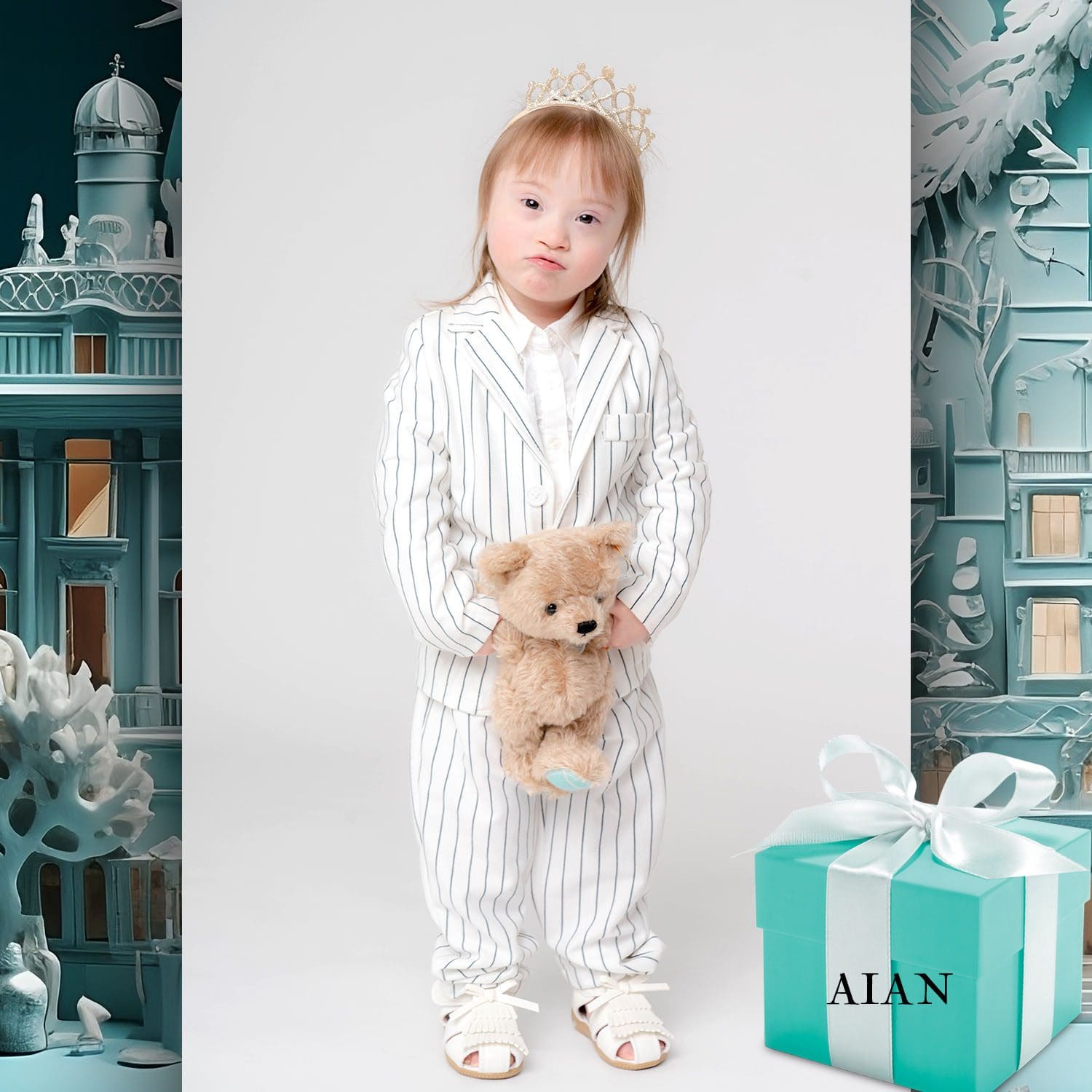 127 Kids Tokei on Runway Magazine World Kids Audition 2023 Tiffany