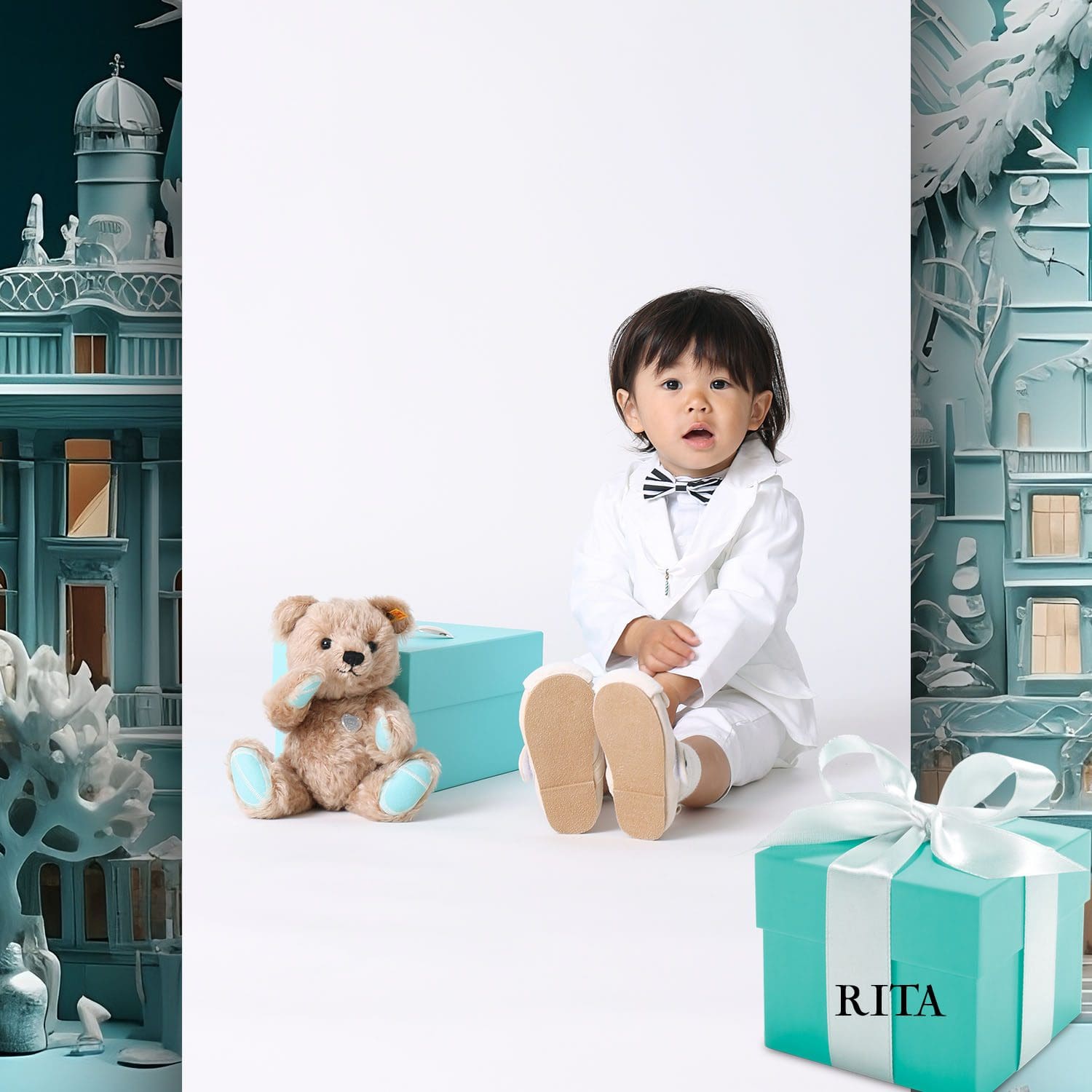 13 Kids Tokei on Runway Magazine World Kids Audition 2023 Tiffany