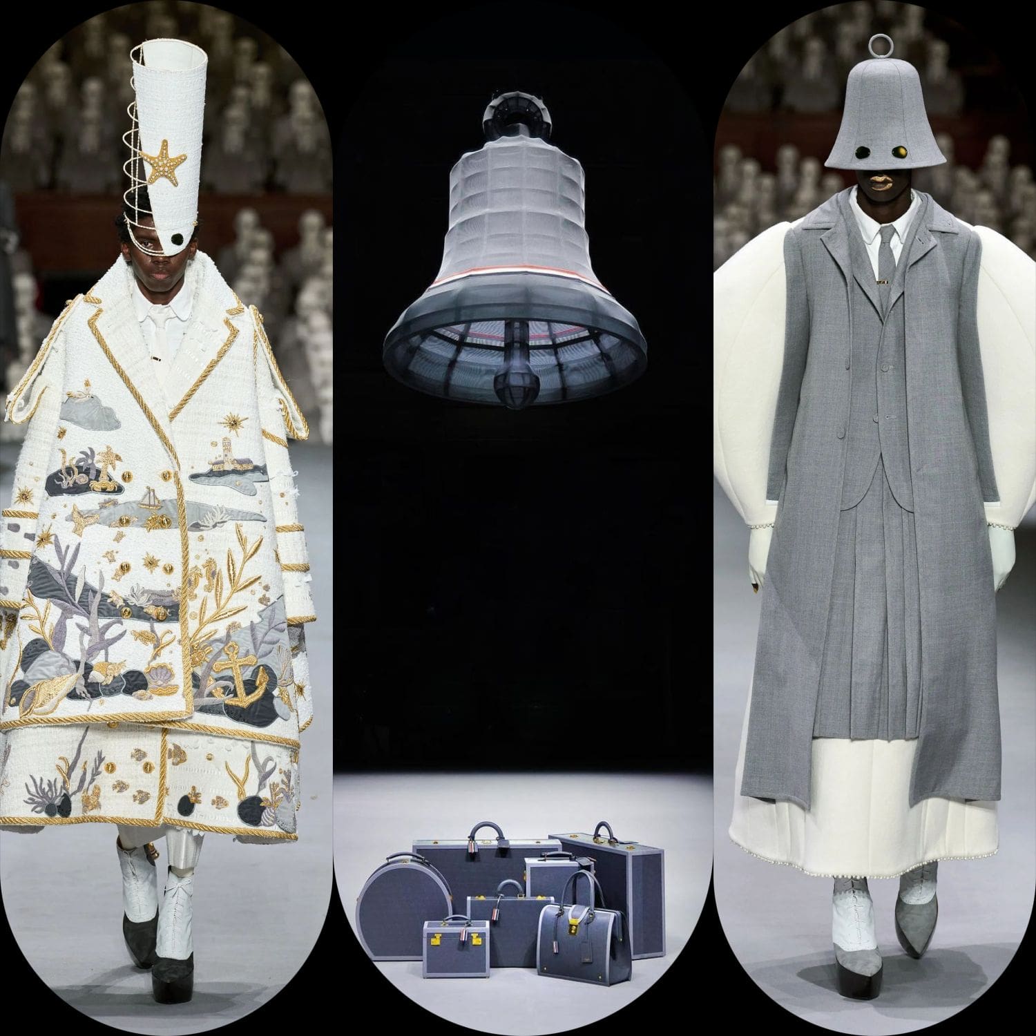 2 Thom Browne Couture Herbst 2023 2024 Runway Magazin