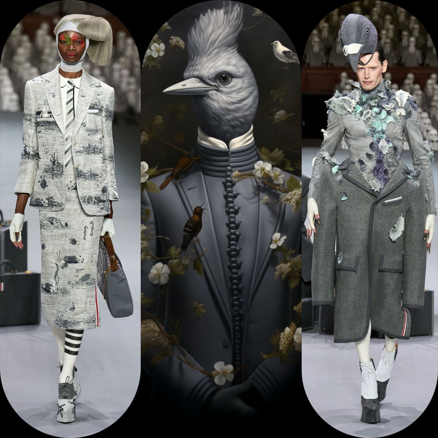 5 Thom Browne Couture Herbst 2023 2024 Runway Magazin