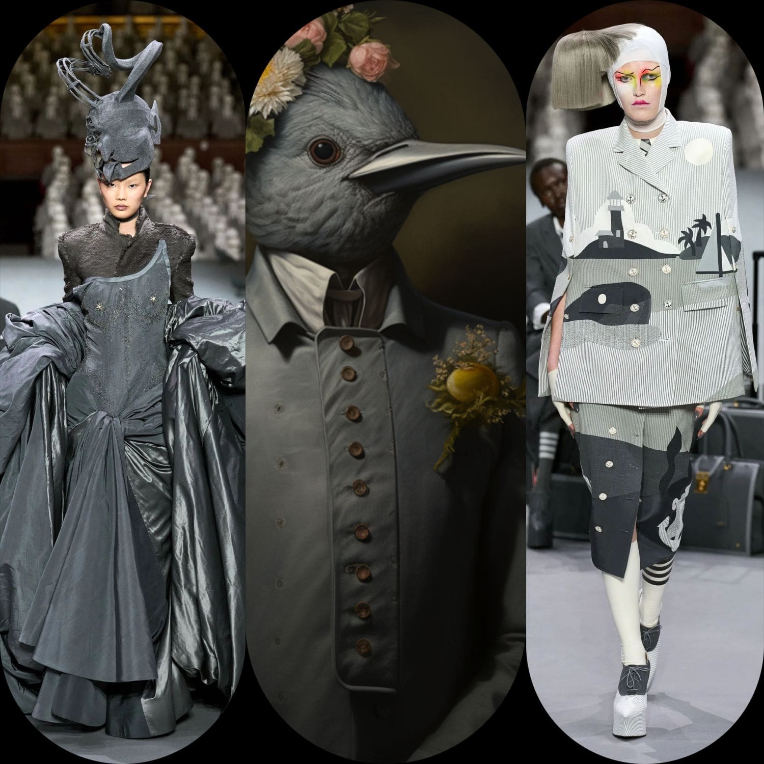 6 Thom Browne Couture Herbst 2023 2024 Runway Magazin