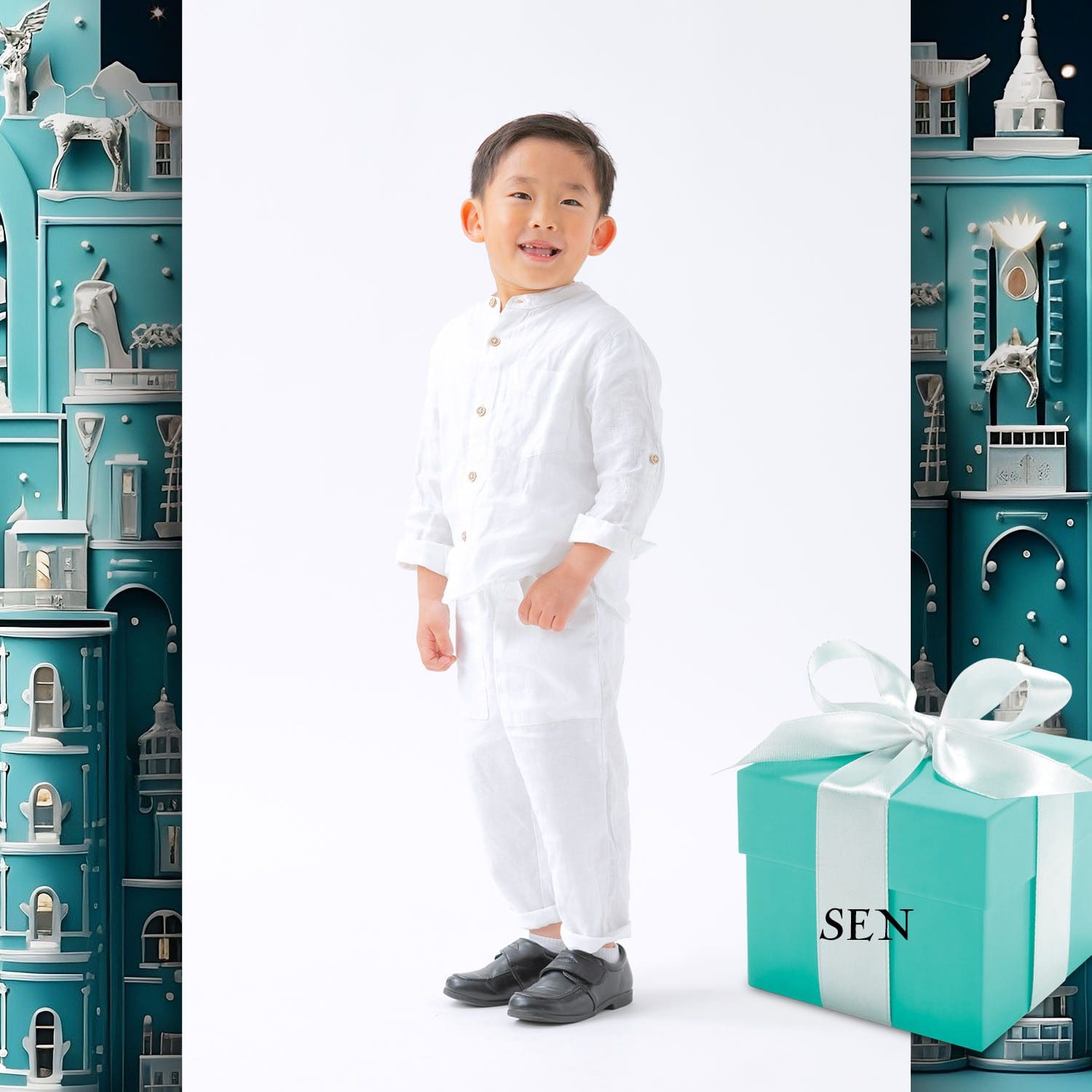 65 Kids Tokei on Runway Magazine World Kids Audition 2023 Tiffany