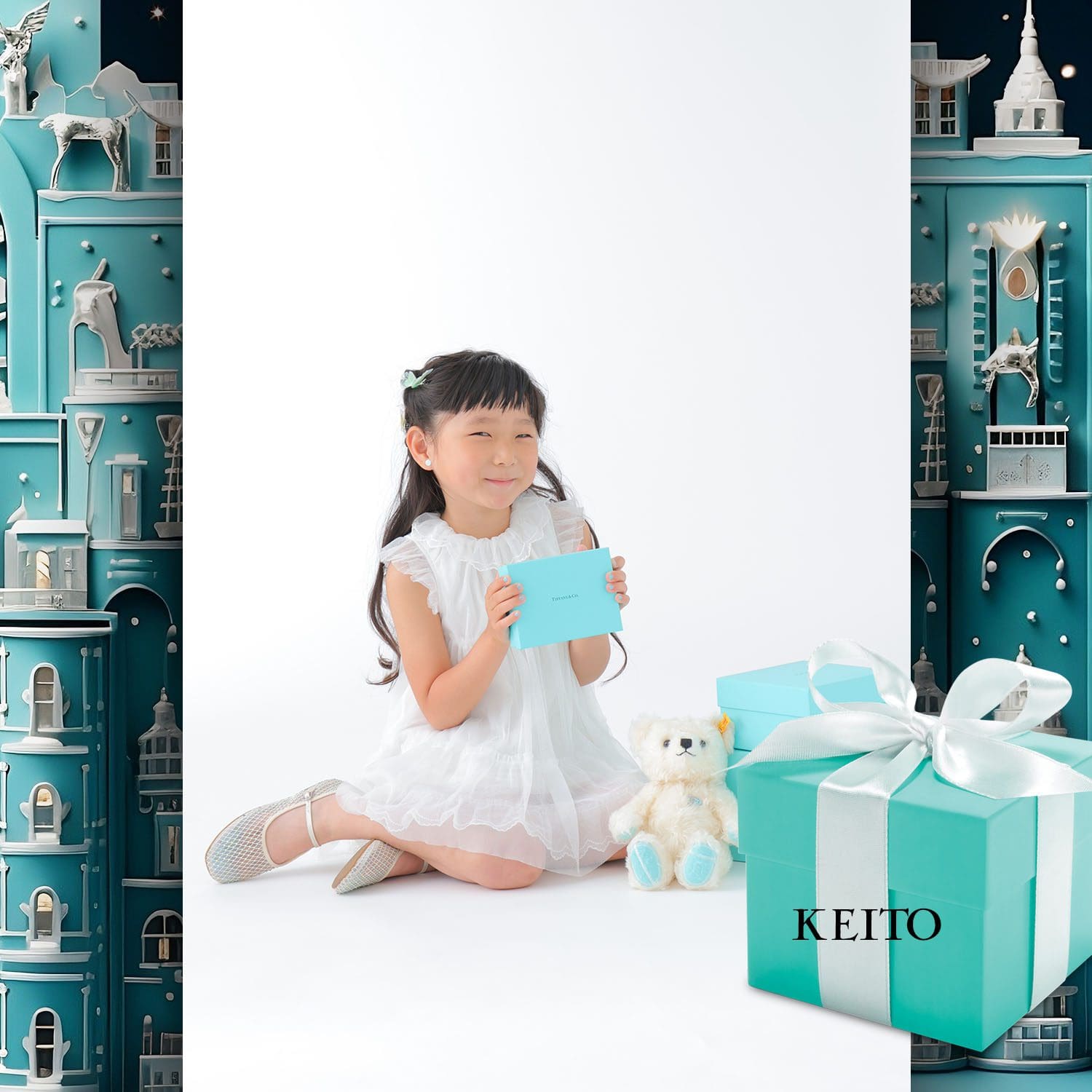 97 Kids Tokei on Runway Magazine World Kids Audition 2023 Tiffany