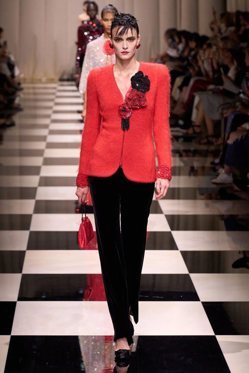 Armani Prive Fall Winter 2023 2024 Haute Couture Runway Magazine (26)