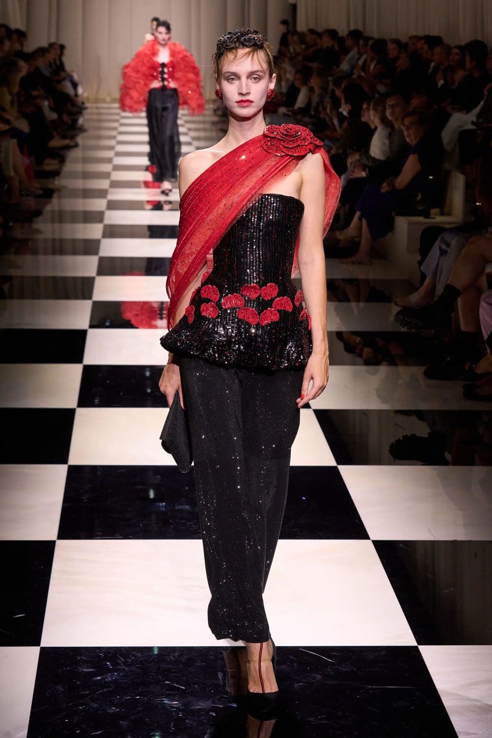 Armani Prive Fall Winter 2023 2024 Haute Couture Runway Magazine (30)