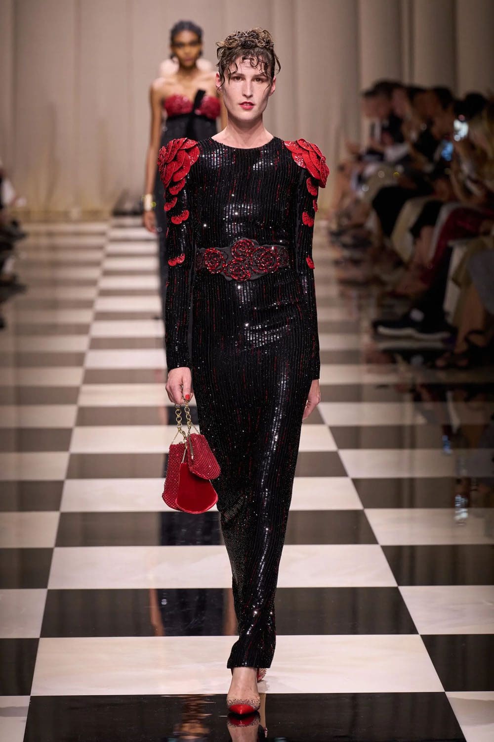 Armani Prive Fall Winter 2023 2024 Haute Couture Runway Magazine (39)