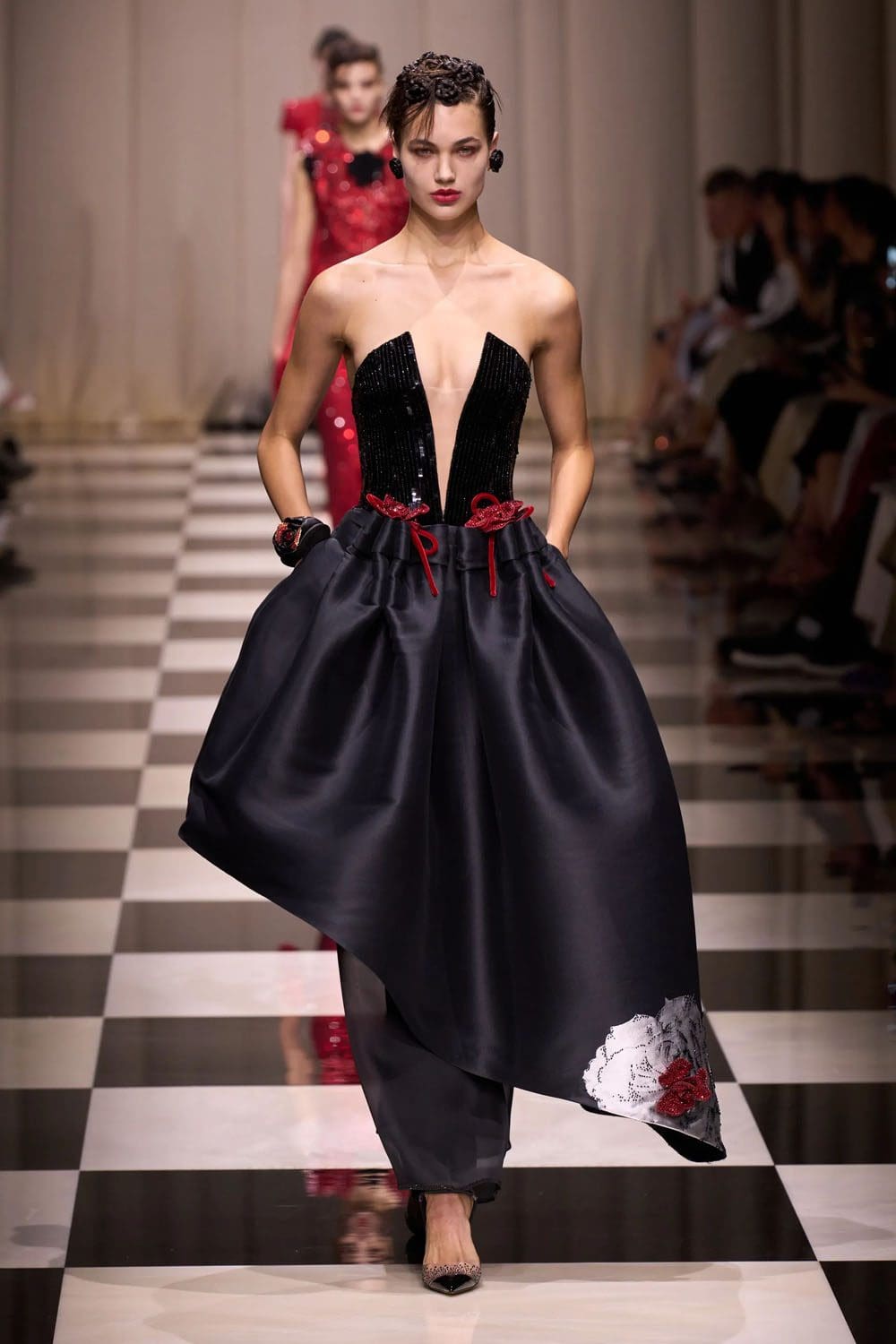 Armani Prive Fall Winter 2023 2024 Haute Couture Runway Magazine (42)