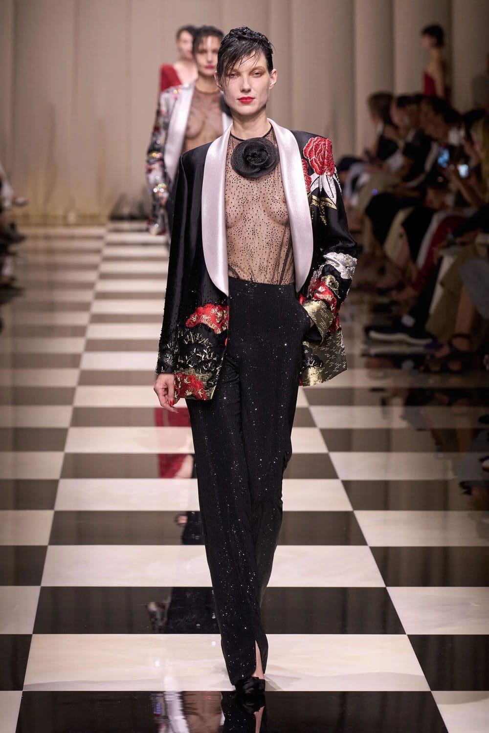 Armani Prive Fall Winter 2023 2024 Haute Couture Runway Magazine (60)