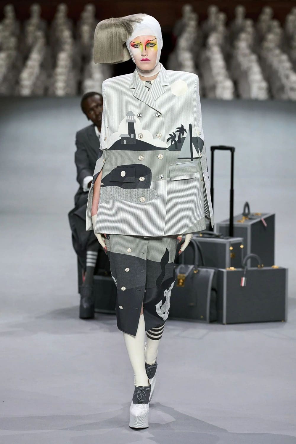 Thom Browne Couture Herbst 2023 2024 Runway Magazin (36)