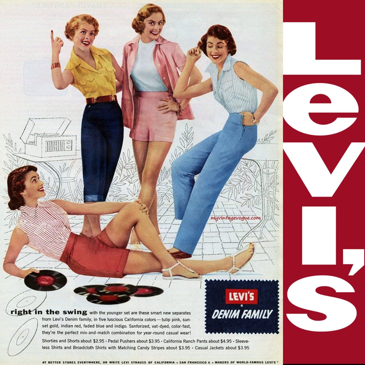 10. История денима Levi's Runway Магазины