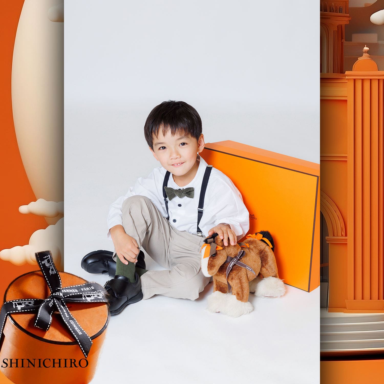 002 Enfants Tokei sur Runway Audition pour les enfants du magazine World 2023 Hermès