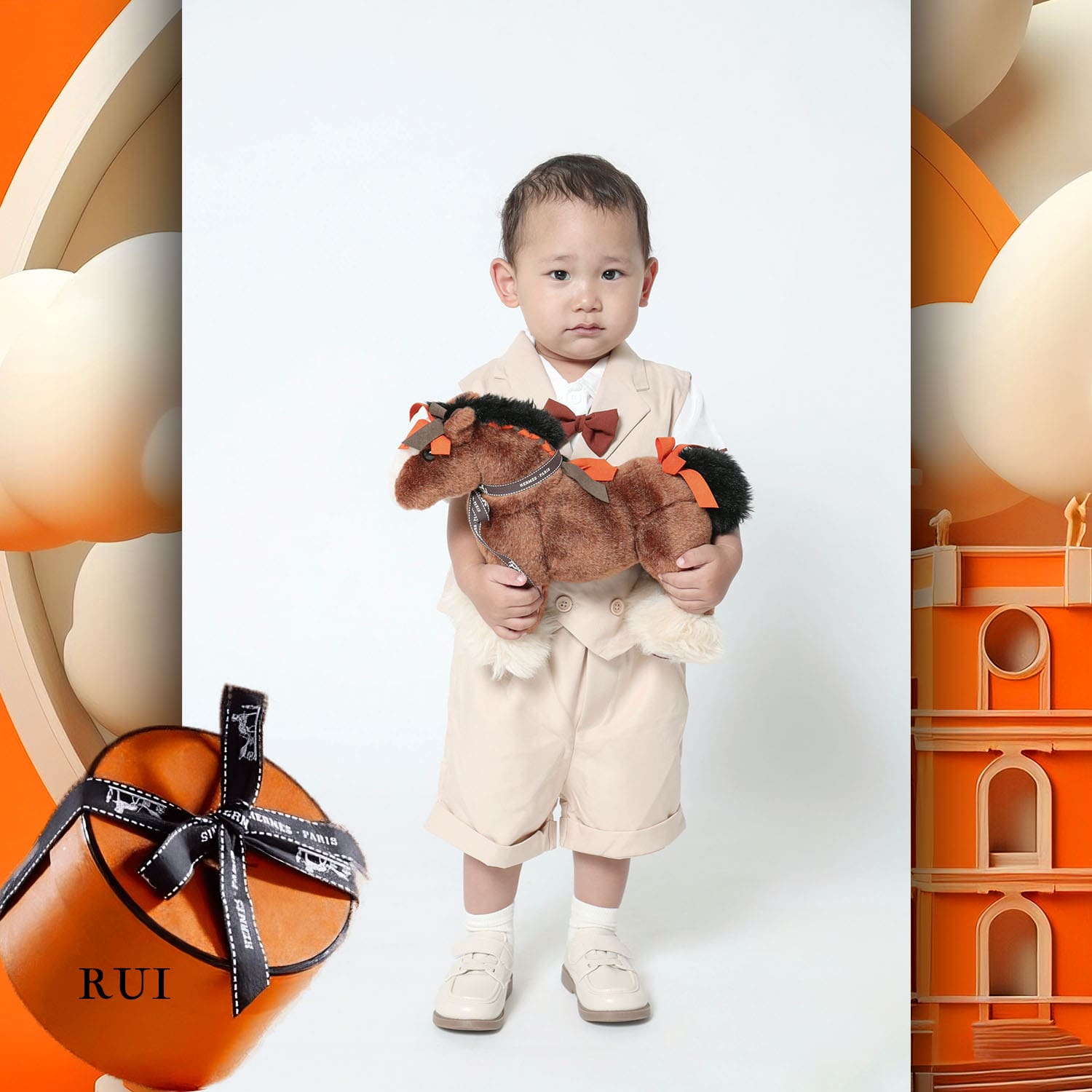 003 Enfants Tokei sur Runway Audition pour les enfants du magazine World 2023 Hermès