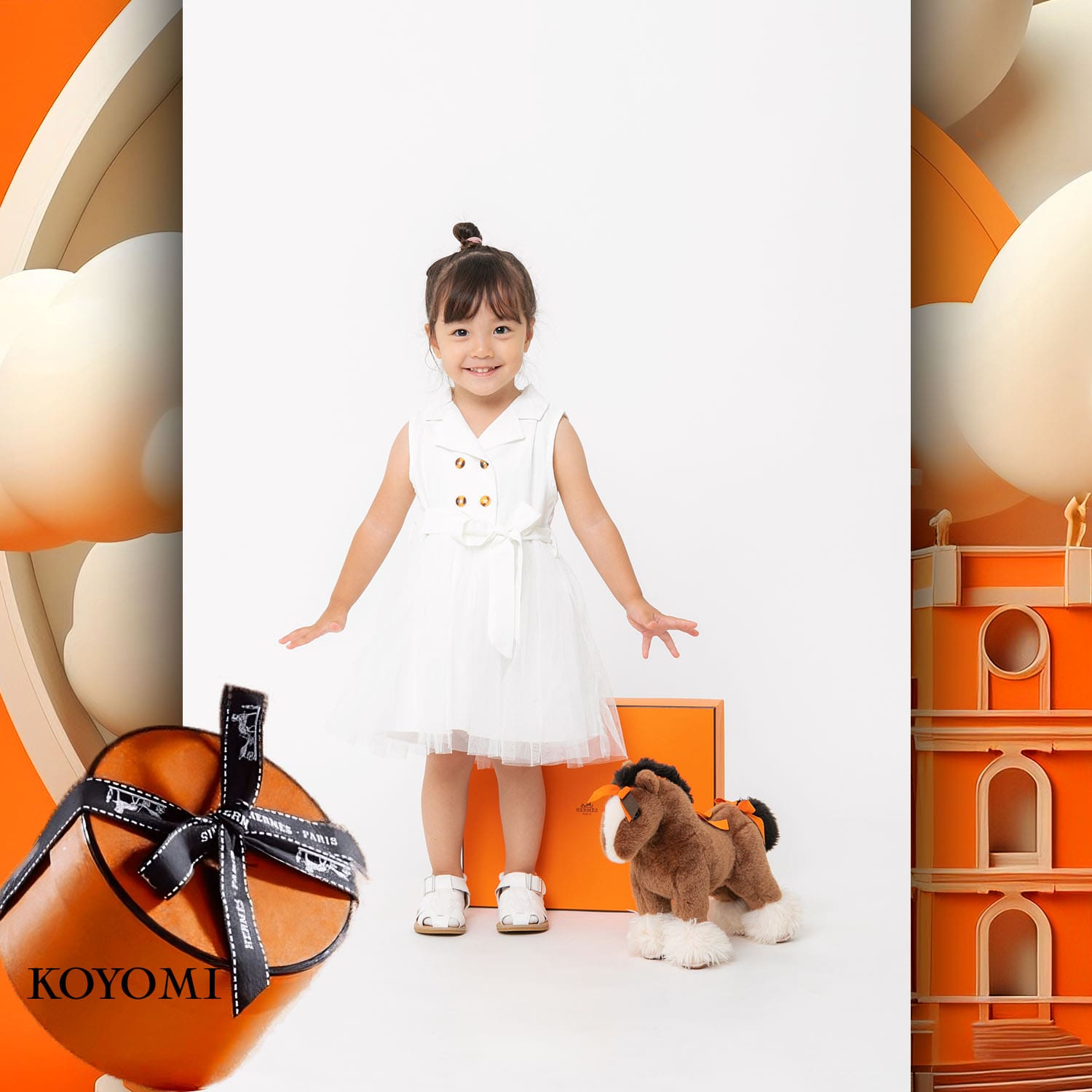 012 Enfants Tokei sur Runway Audition pour les enfants du magazine World 2023 Hermès