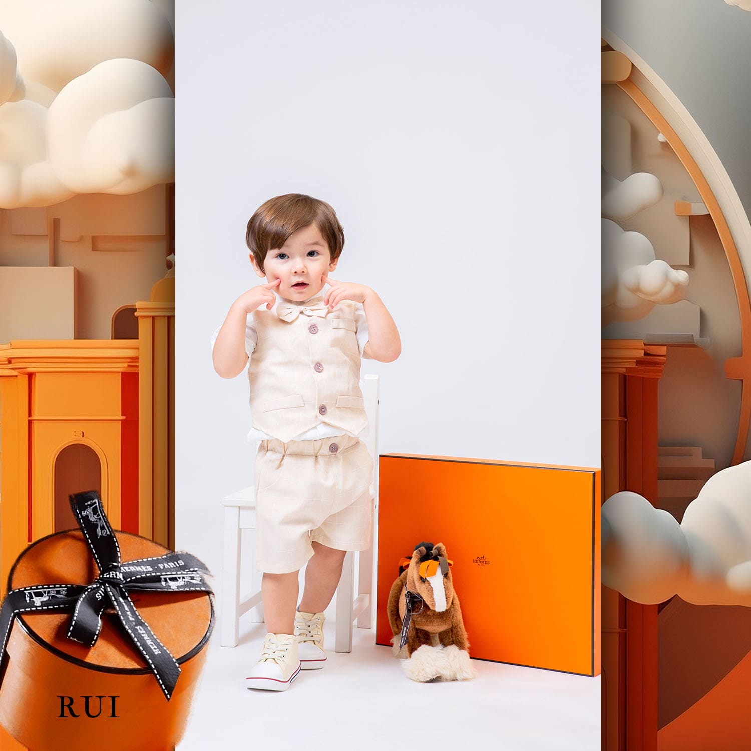020 Enfants Tokei sur Runway Audition pour les enfants du magazine World 2023 Hermès