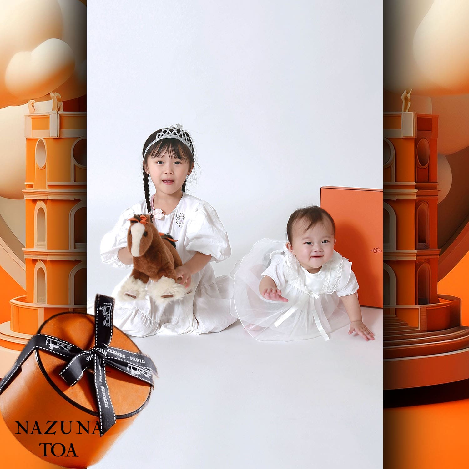 023 Enfants Tokei sur Runway Audition pour les enfants du magazine World 2023 Hermès