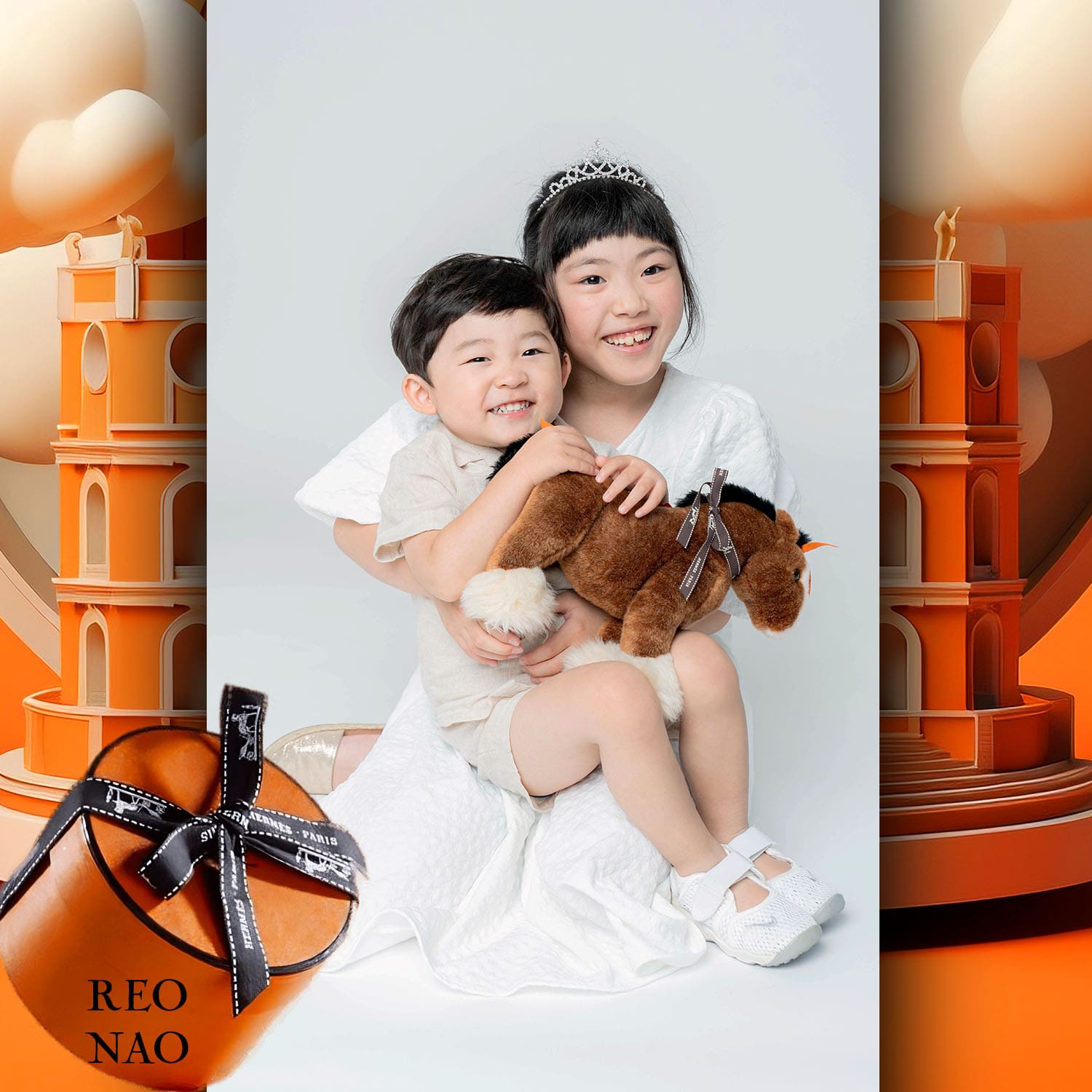 025 Enfants Tokei sur Runway Audition pour les enfants du magazine World 2023 Hermès