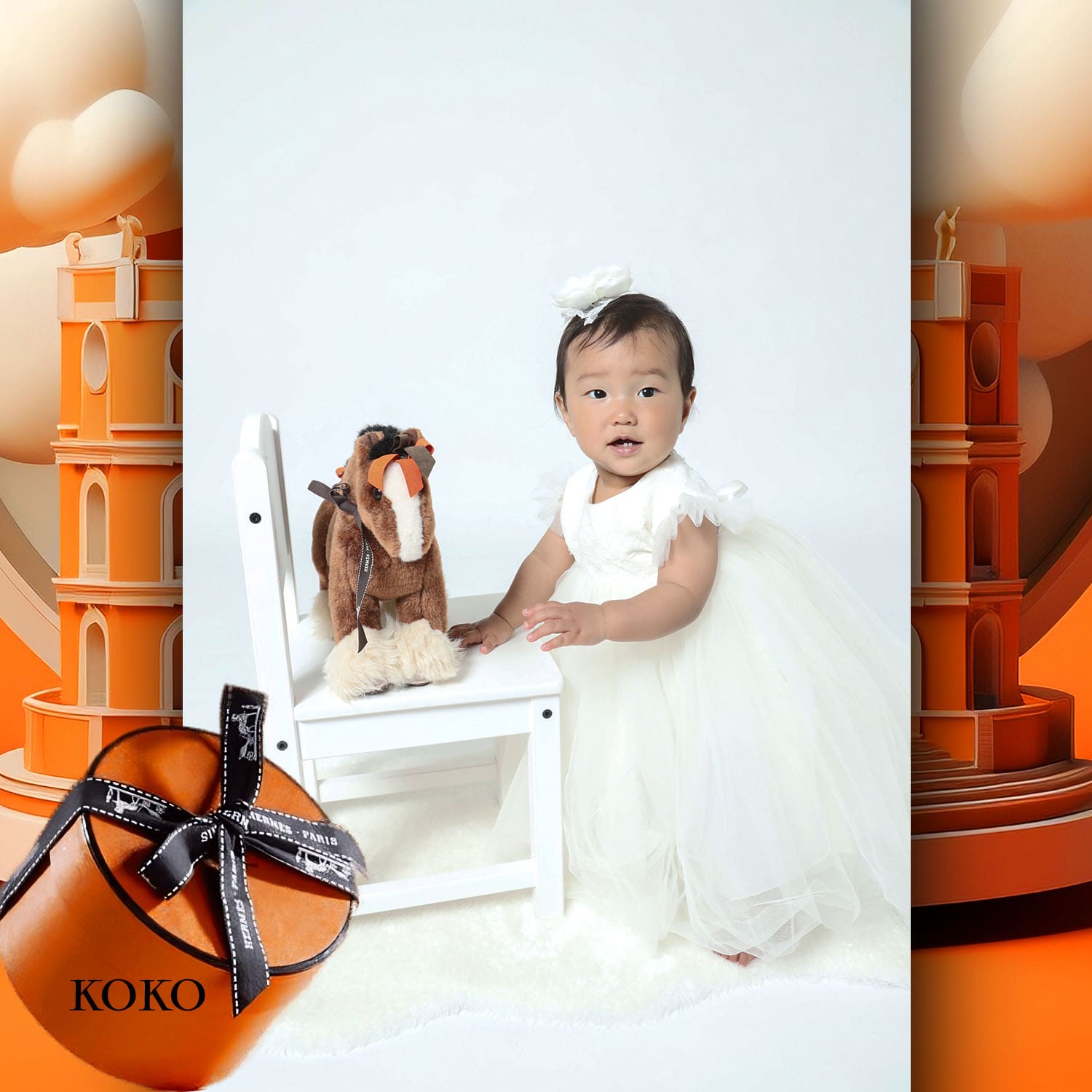 027 Enfants Tokei sur Runway Audition pour les enfants du magazine World 2023 Hermès