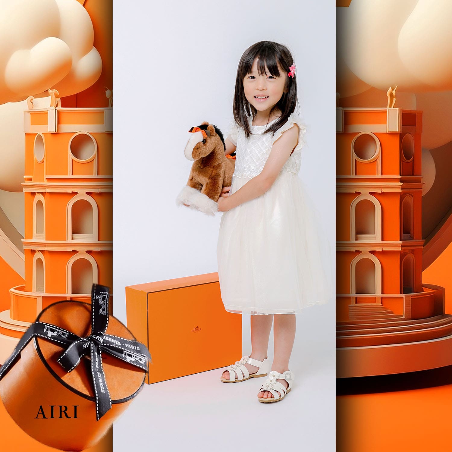 032 Enfants Tokei sur Runway Audition pour les enfants du magazine World 2023 Hermès