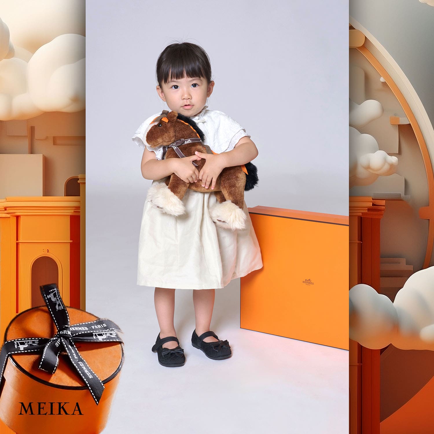 033 Enfants Tokei sur Runway Audition pour les enfants du magazine World 2023 Hermès