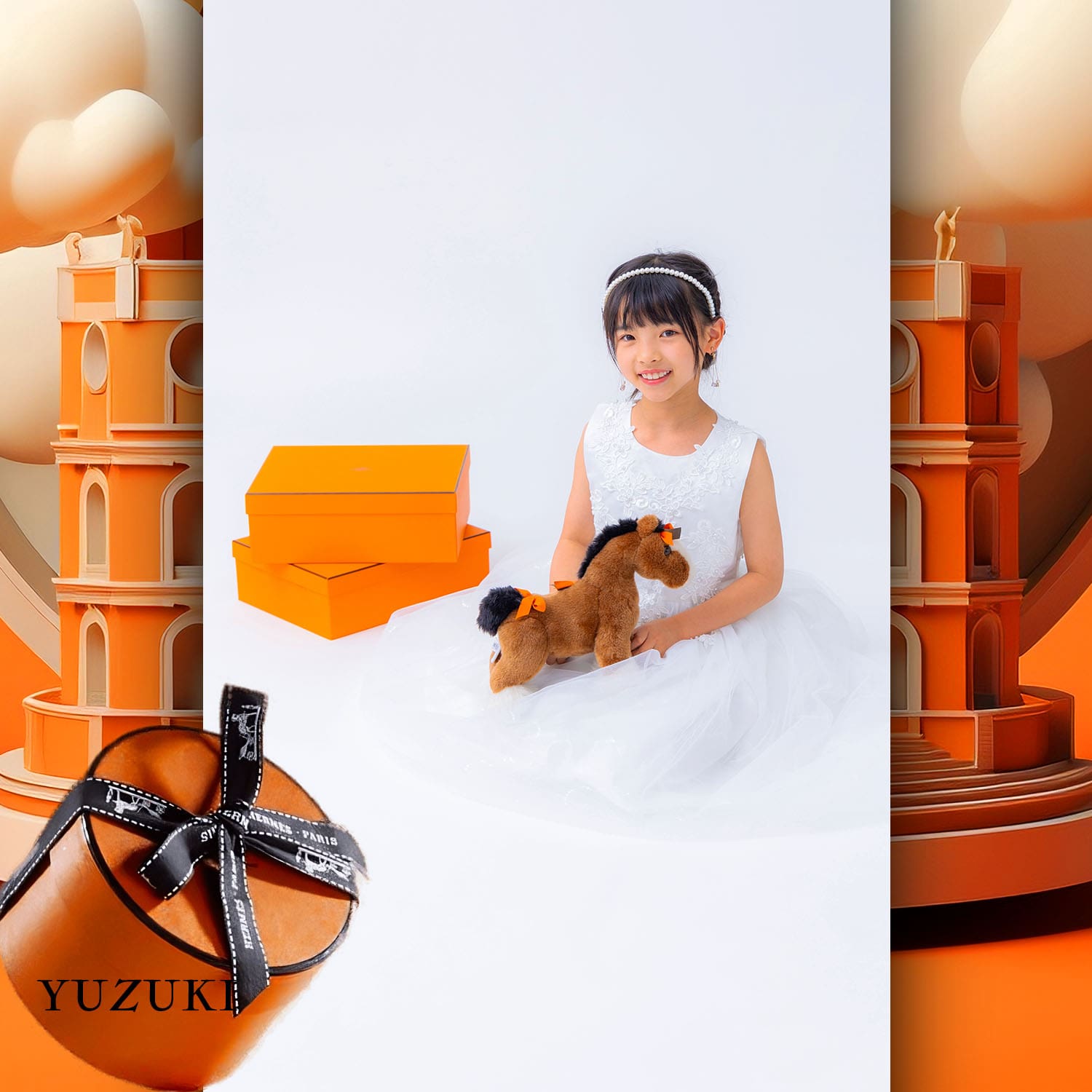040 Enfants Tokei sur Runway Audition pour les enfants du magazine World 2023 Hermès