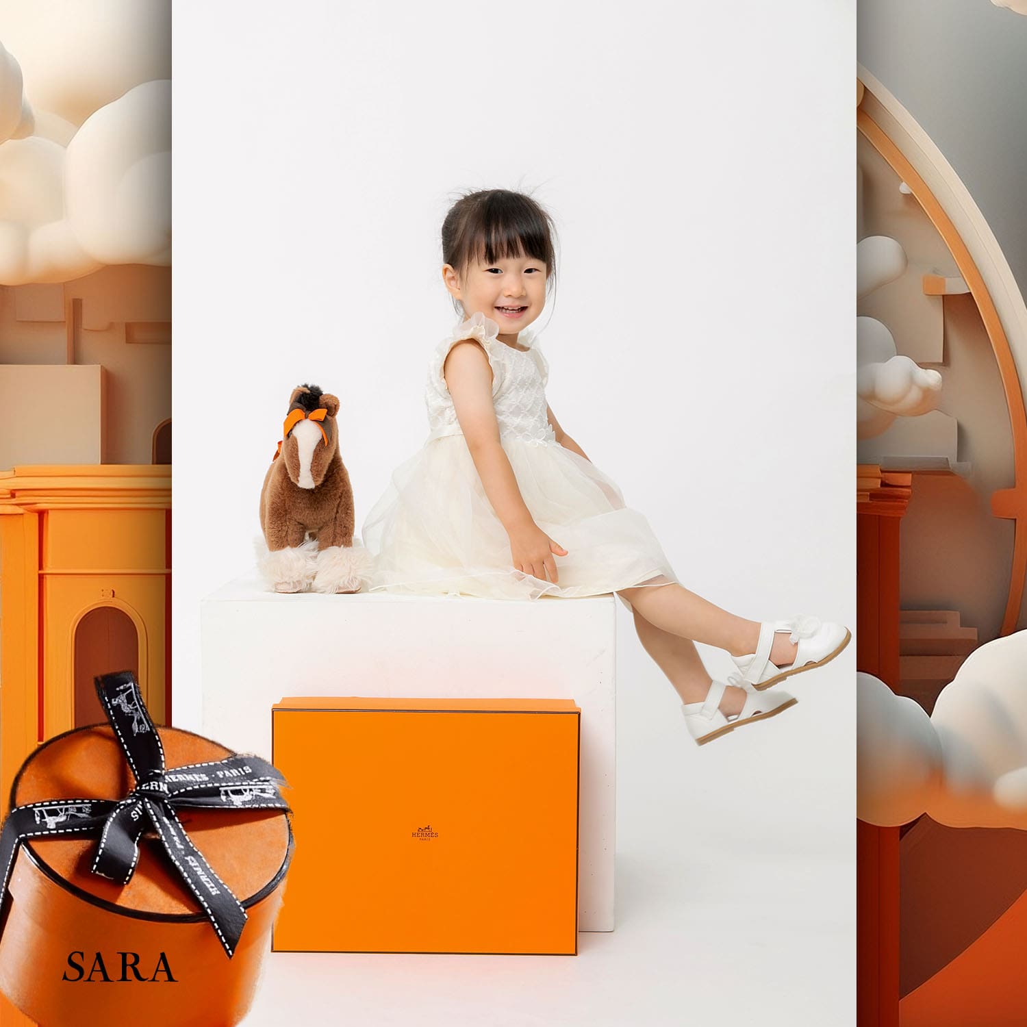 041 Enfants Tokei sur Runway Audition pour les enfants du magazine World 2023 Hermès