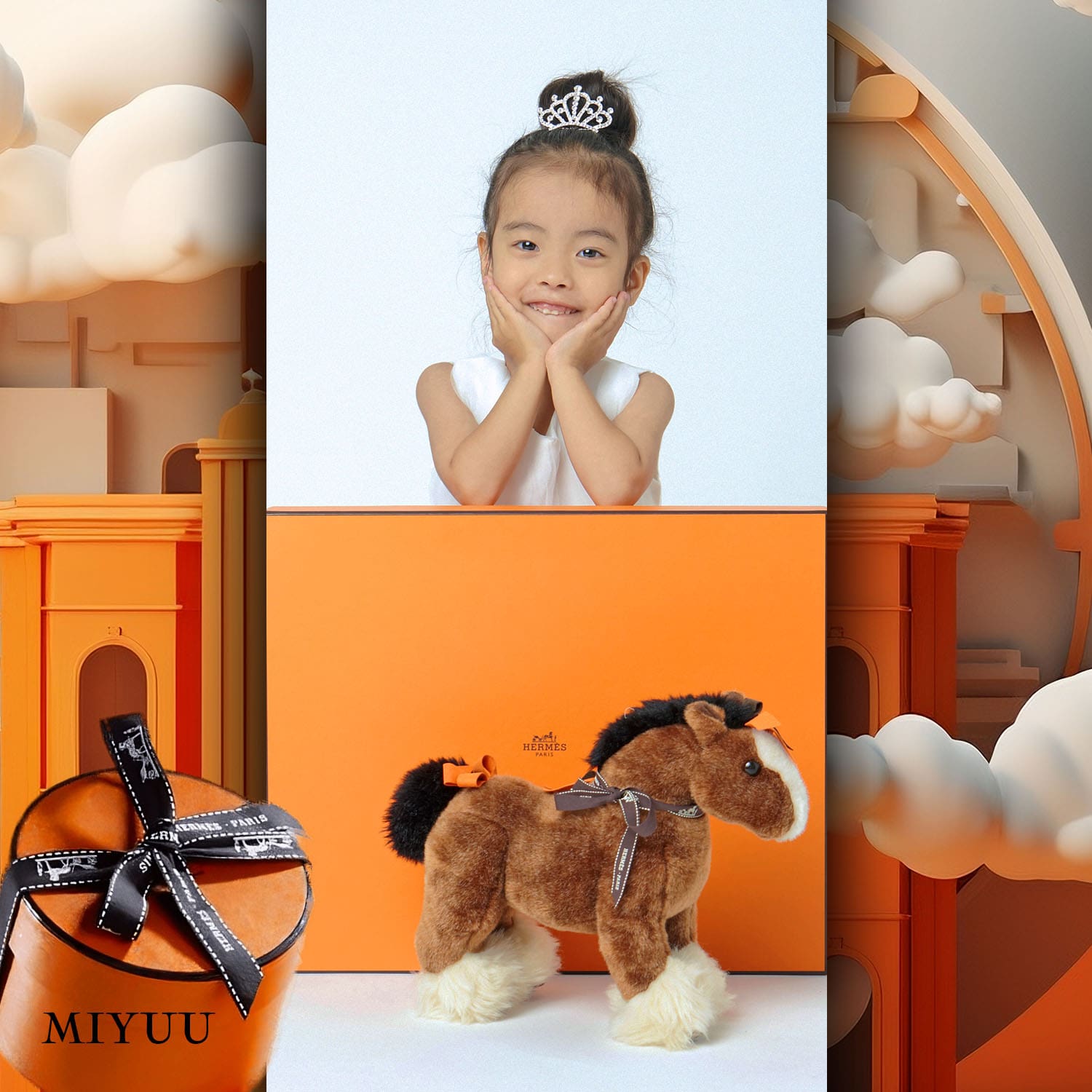 047 Enfants Tokei sur Runway Audition pour les enfants du magazine World 2023 Hermès