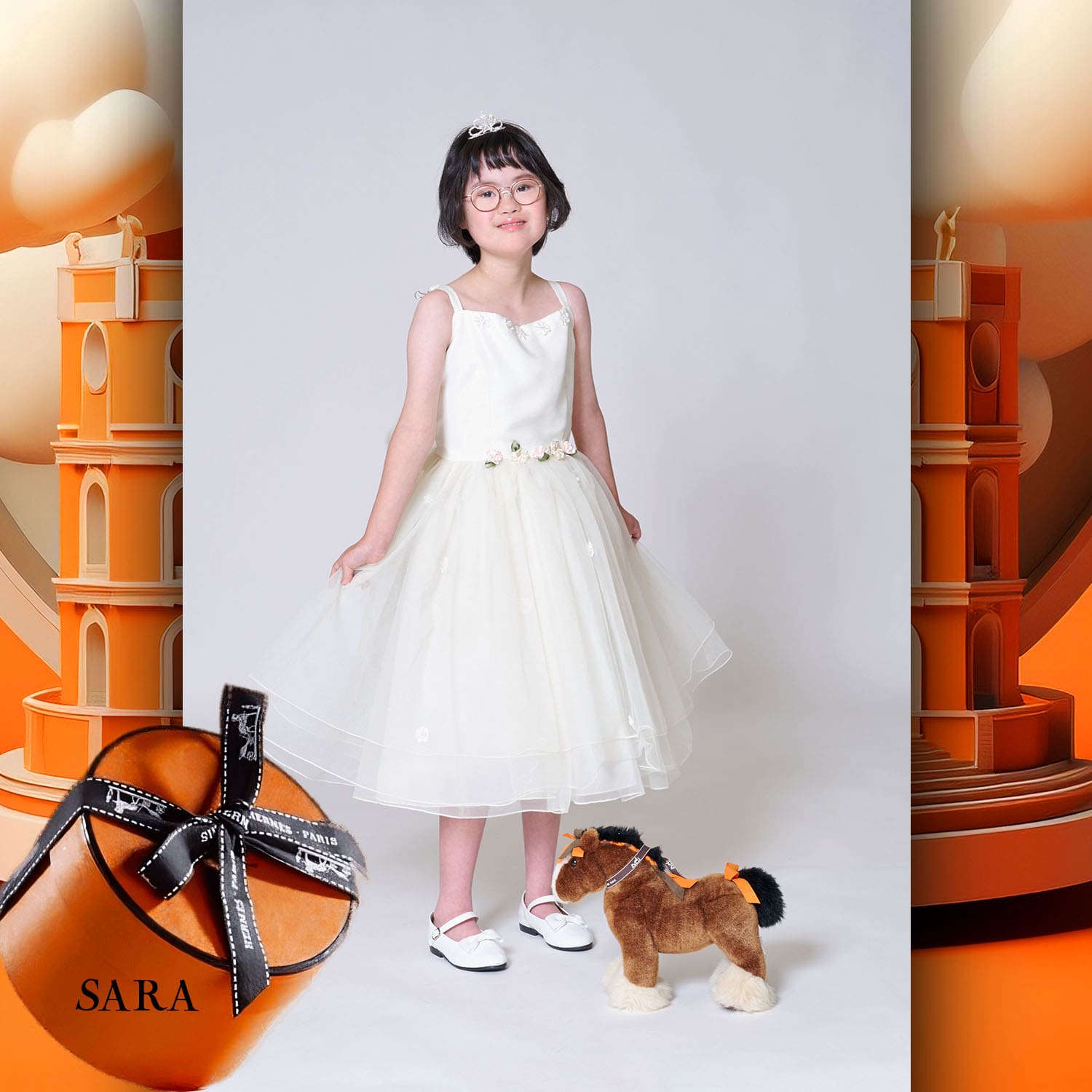 056 Enfants Tokei sur Runway Audition pour les enfants du magazine World 2023 Hermès