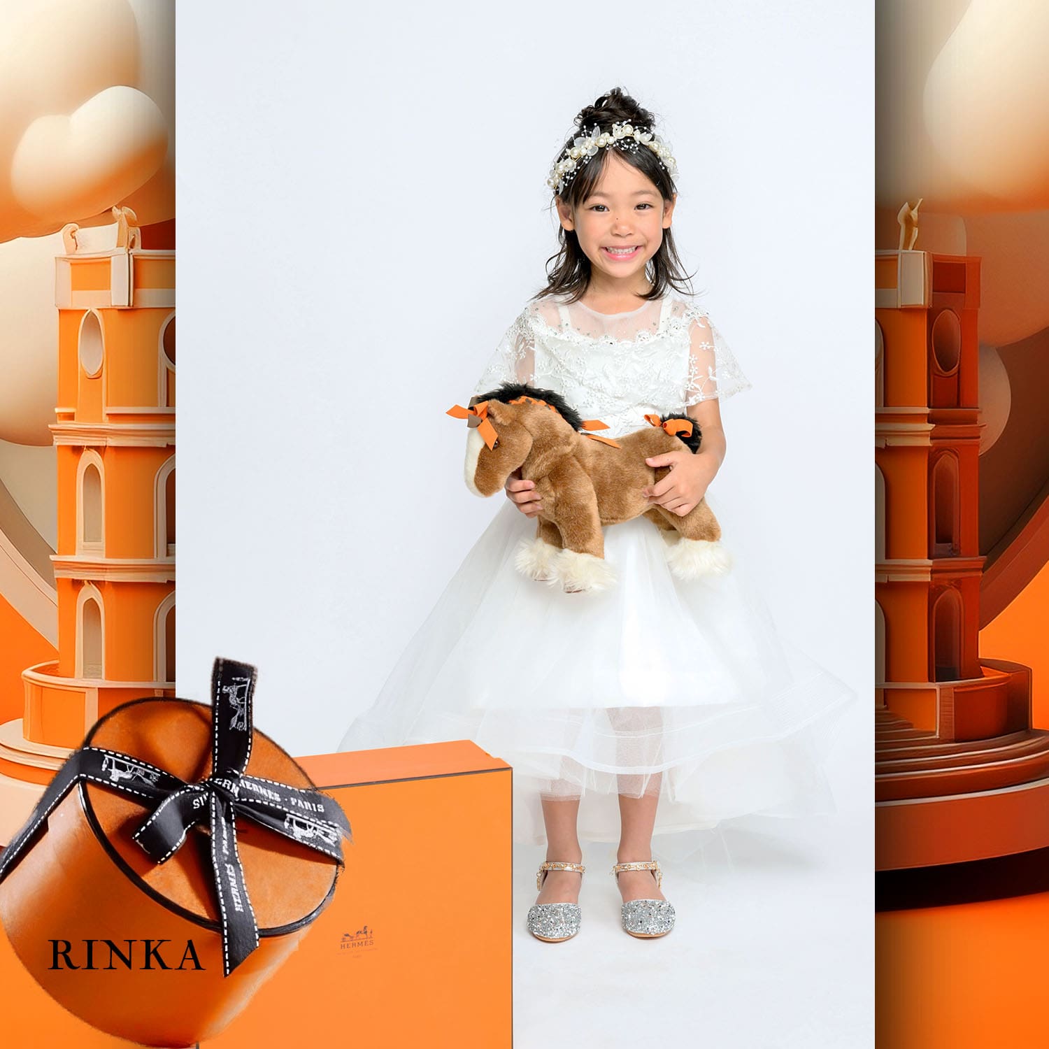 076 Enfants Tokei sur Runway Audition pour les enfants du magazine World 2023 Hermès