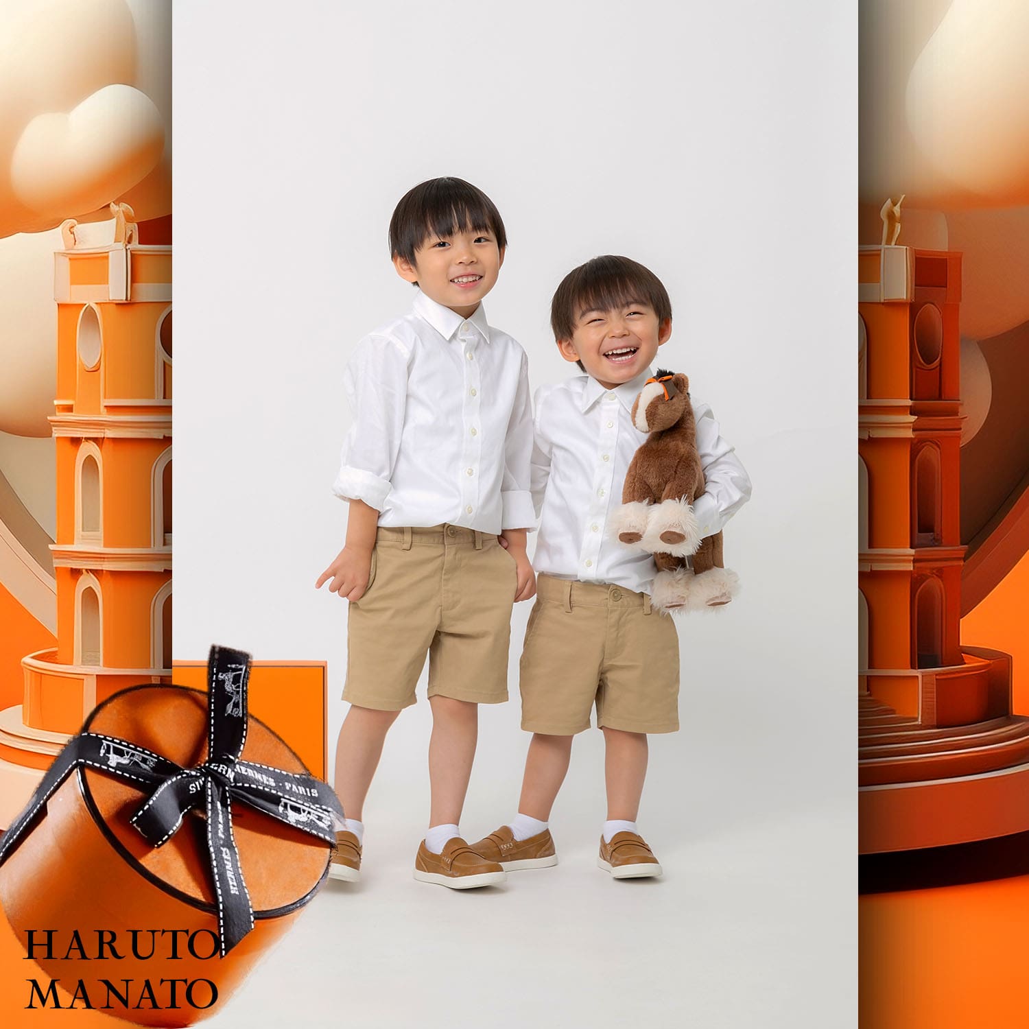 097 Enfants Tokei sur Runway Audition pour les enfants du magazine World 2023 Hermès