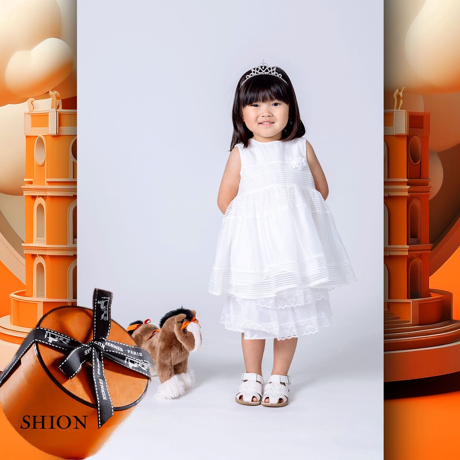 099 Enfants Tokei sur Runway Audition pour les enfants du magazine World 2023 Hermès