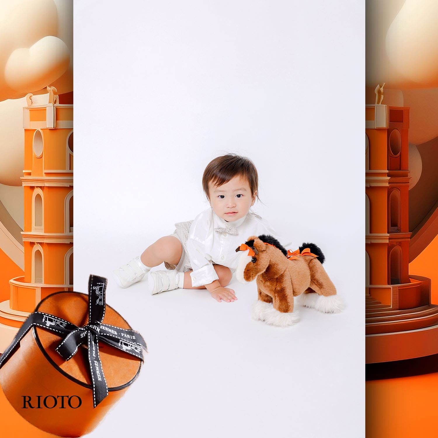 101 Enfants Tokei sur Runway Audition pour les enfants du magazine World 2023 Hermès