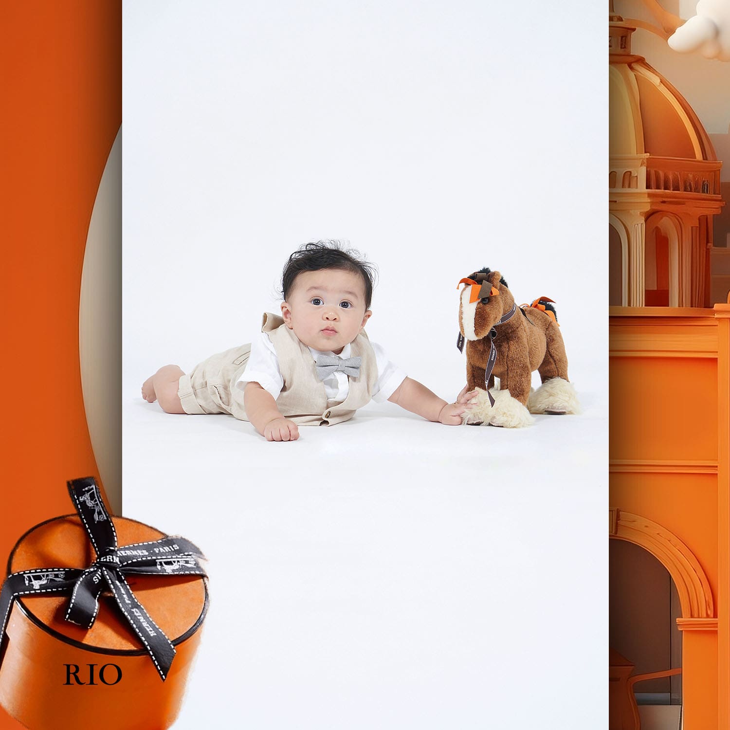 108 Enfants Tokei sur Runway Audition pour les enfants du magazine World 2023 Hermès
