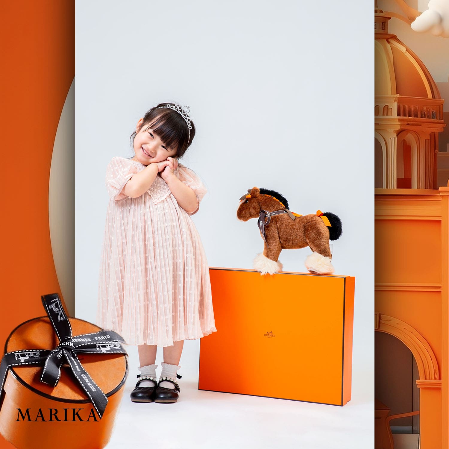 119 Enfants Tokei sur Runway Audition pour les enfants du magazine World 2023 Hermès