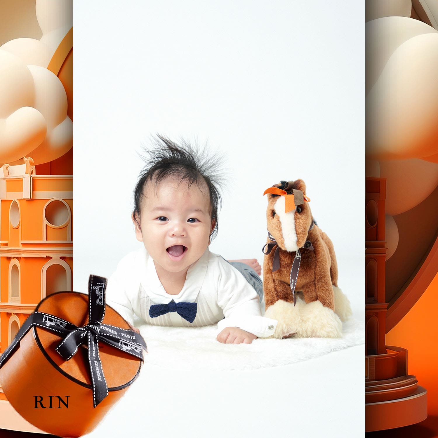 120 Enfants Tokei sur Runway Audition pour les enfants du magazine World 2023 Hermès