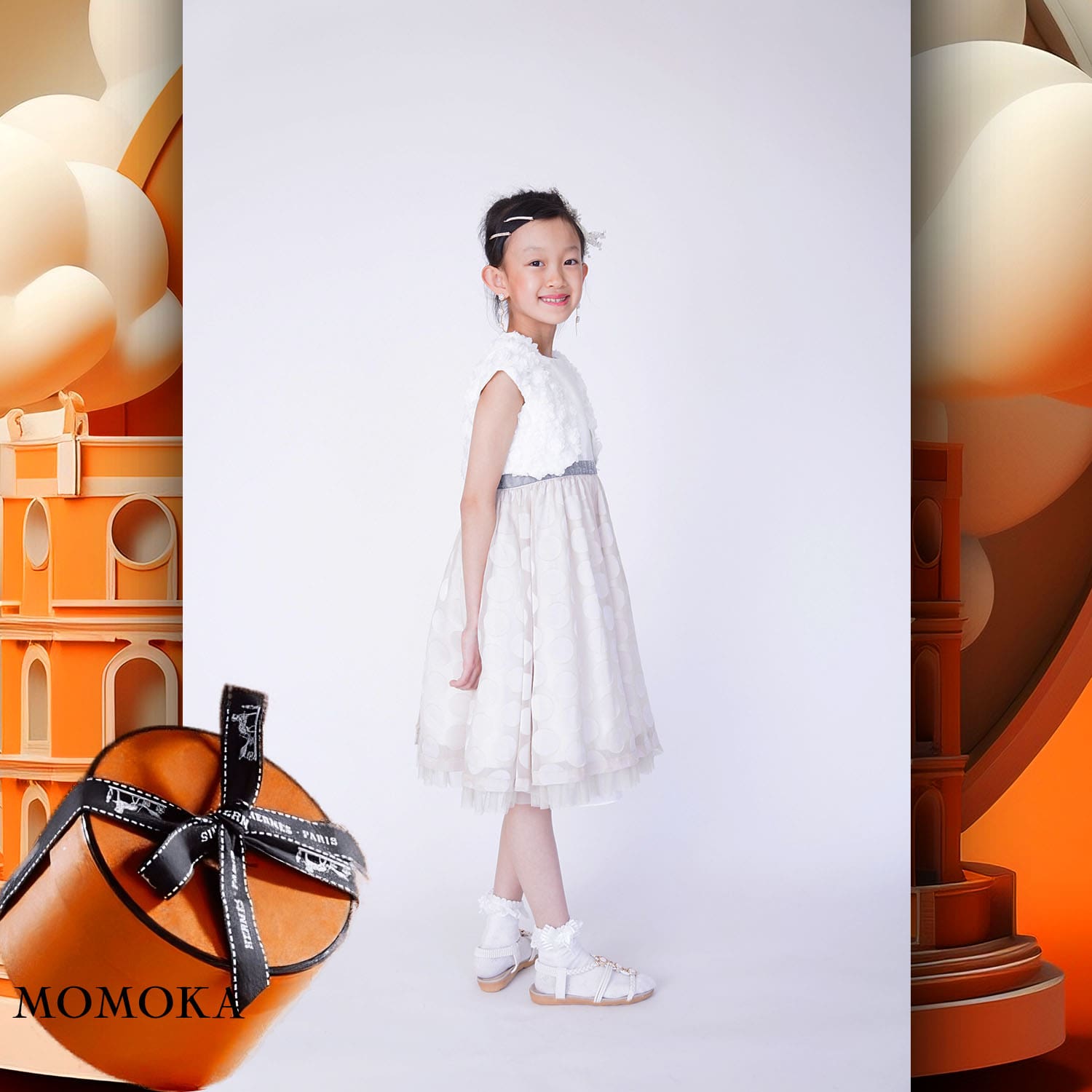 126 Enfants Tokei sur Runway Audition pour les enfants du magazine World 2023 Hermès