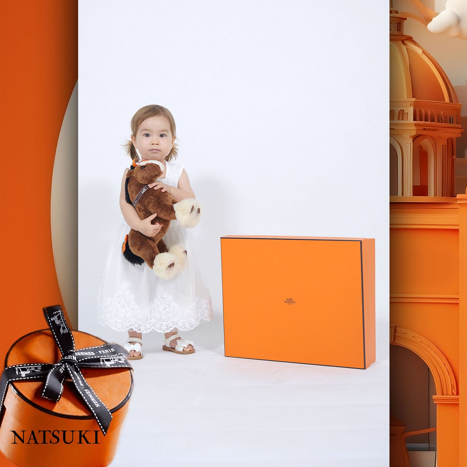 127 Enfants Tokei sur Runway Audition pour les enfants du magazine World 2023 Hermès