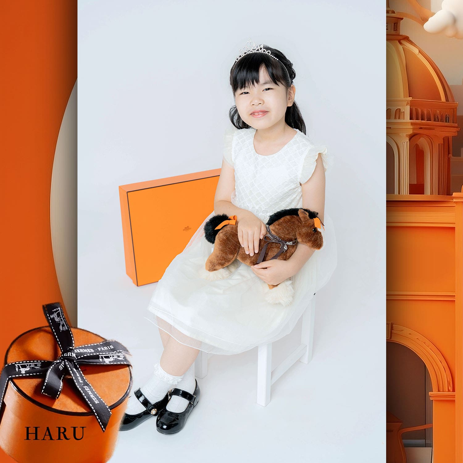 141 Enfants Tokei sur Runway Audition pour les enfants du magazine World 2023 Hermès