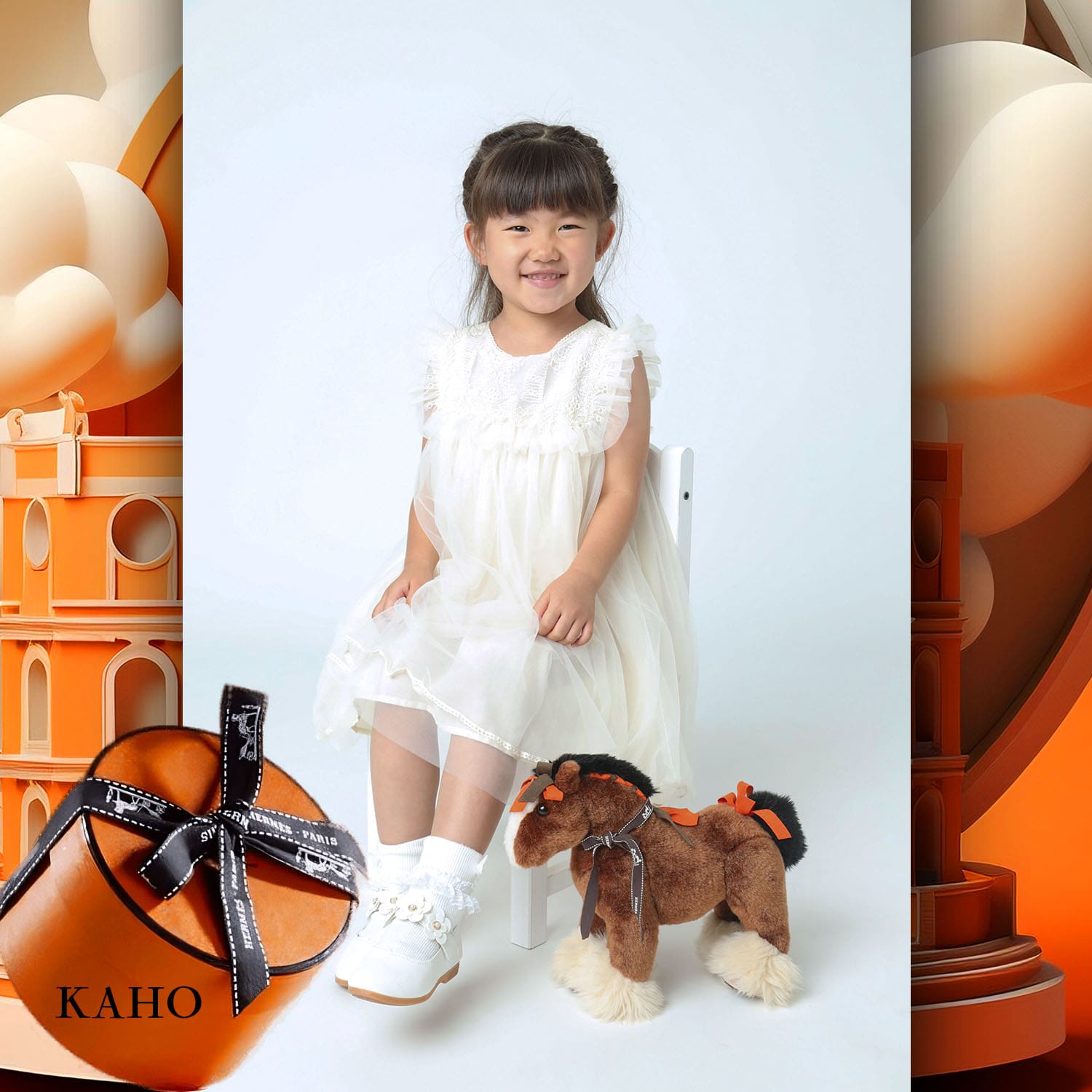 142 Enfants Tokei sur Runway Audition pour les enfants du magazine World 2023 Hermès