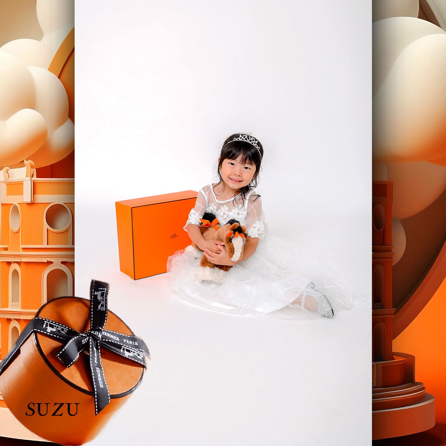 148 Enfants Tokei sur Runway Audition pour les enfants du magazine World 2023 Hermès