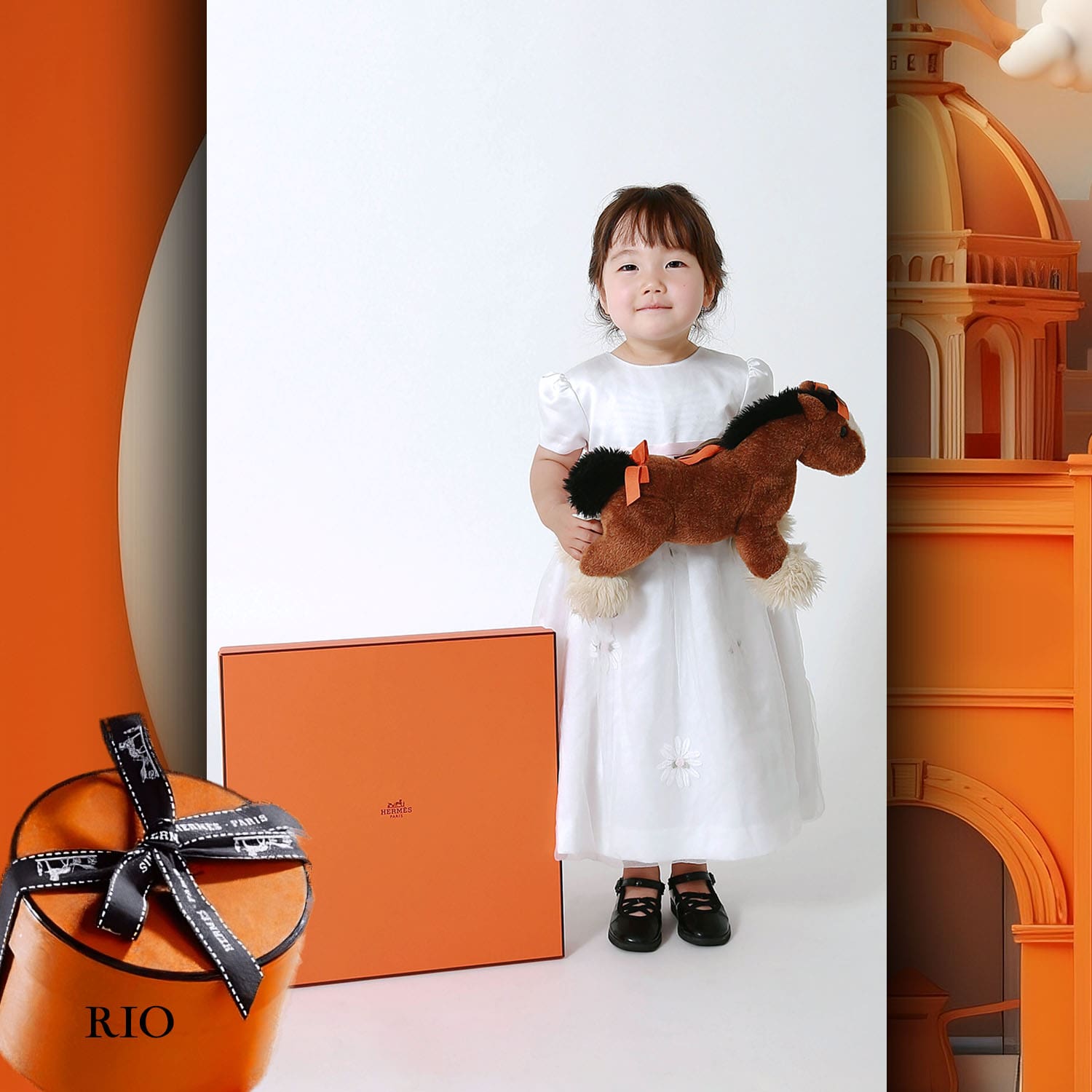 153 Enfants Tokei sur Runway Audition pour les enfants du magazine World 2023 Hermès