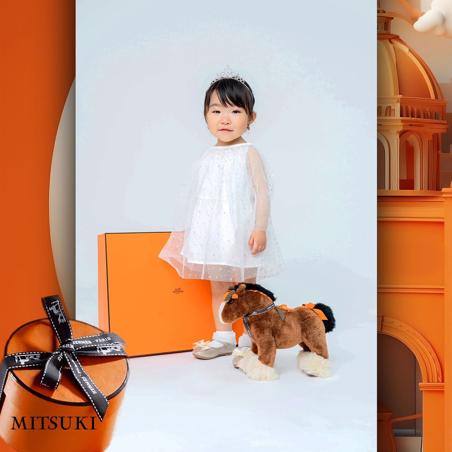 155 Enfants Tokei sur Runway Audition pour les enfants du magazine World 2023 Hermès