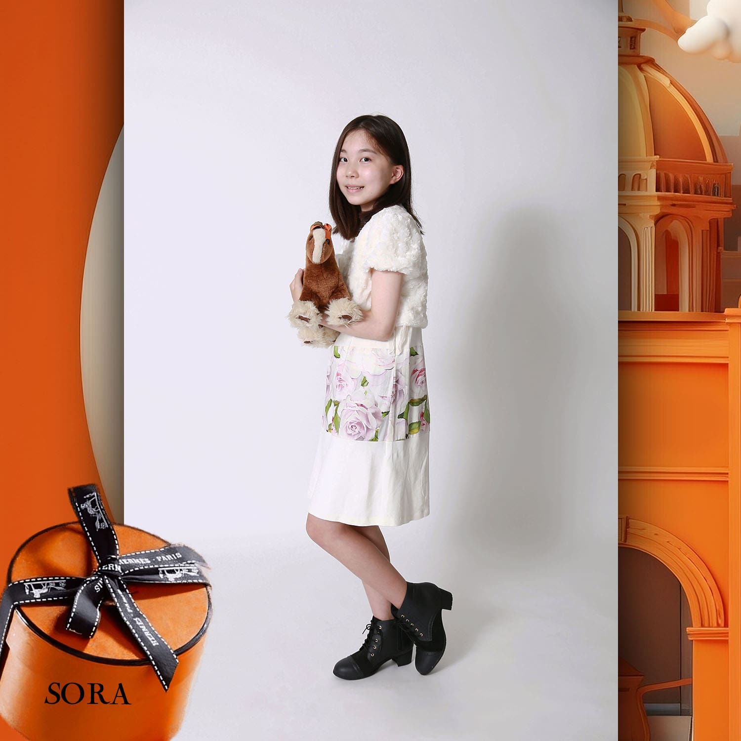 161 Enfants Tokei sur Runway Audition pour les enfants du magazine World 2023 Hermès