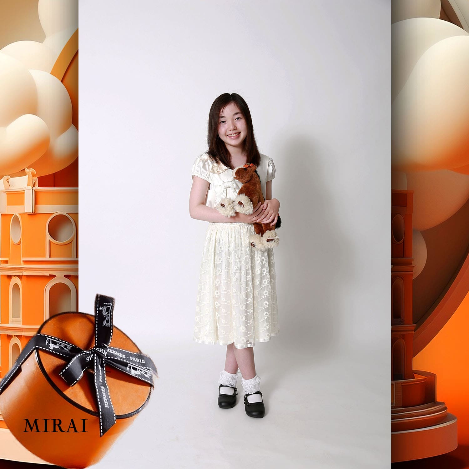 162 Enfants Tokei sur Runway Audition pour les enfants du magazine World 2023 Hermès