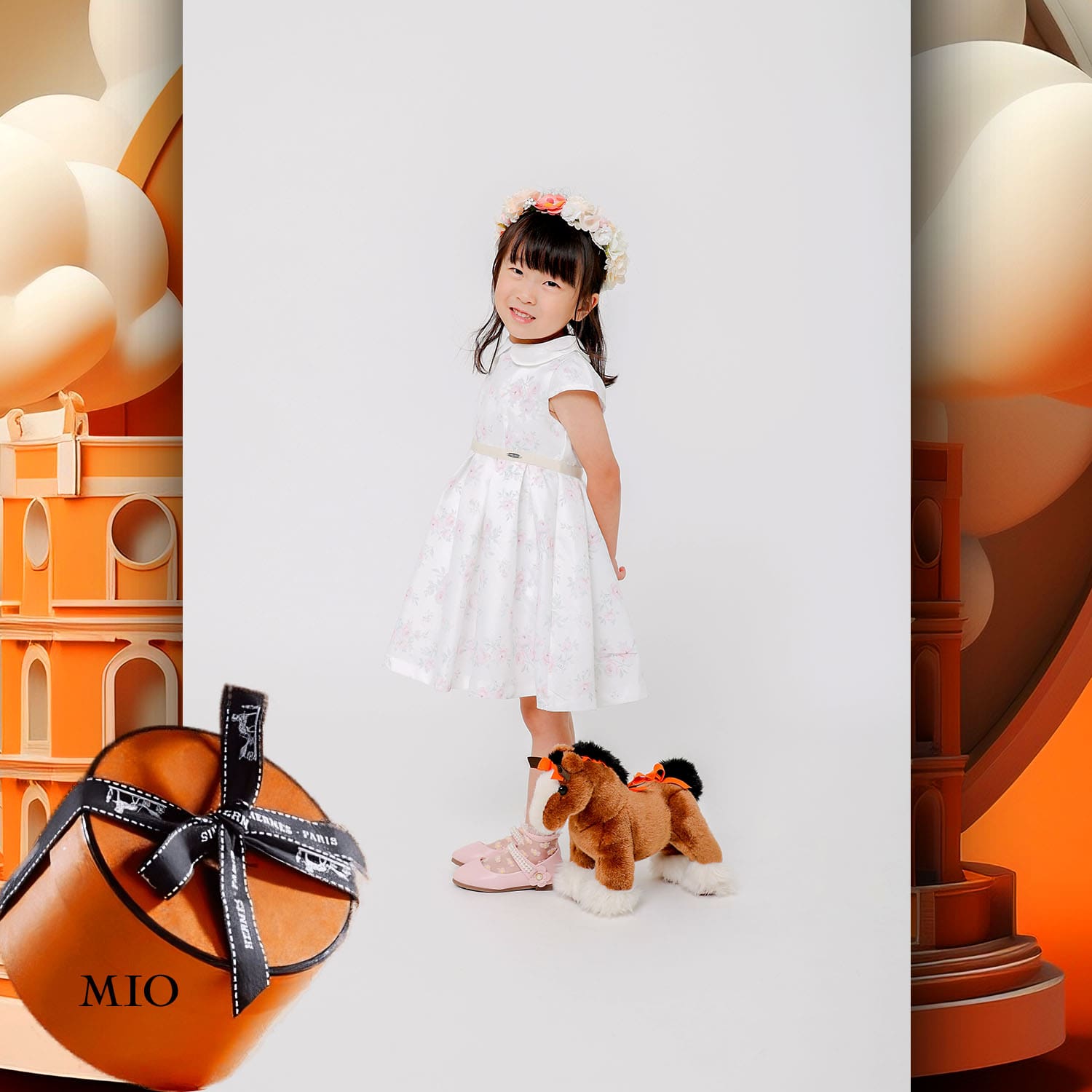 164 Enfants Tokei sur Runway Audition pour les enfants du magazine World 2023 Hermès