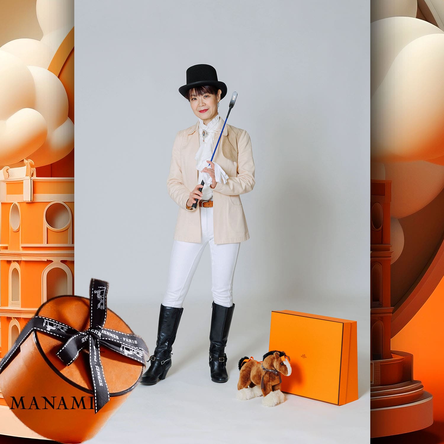 166 Enfants Tokei sur Runway Audition pour les enfants du magazine World 2023 Hermès