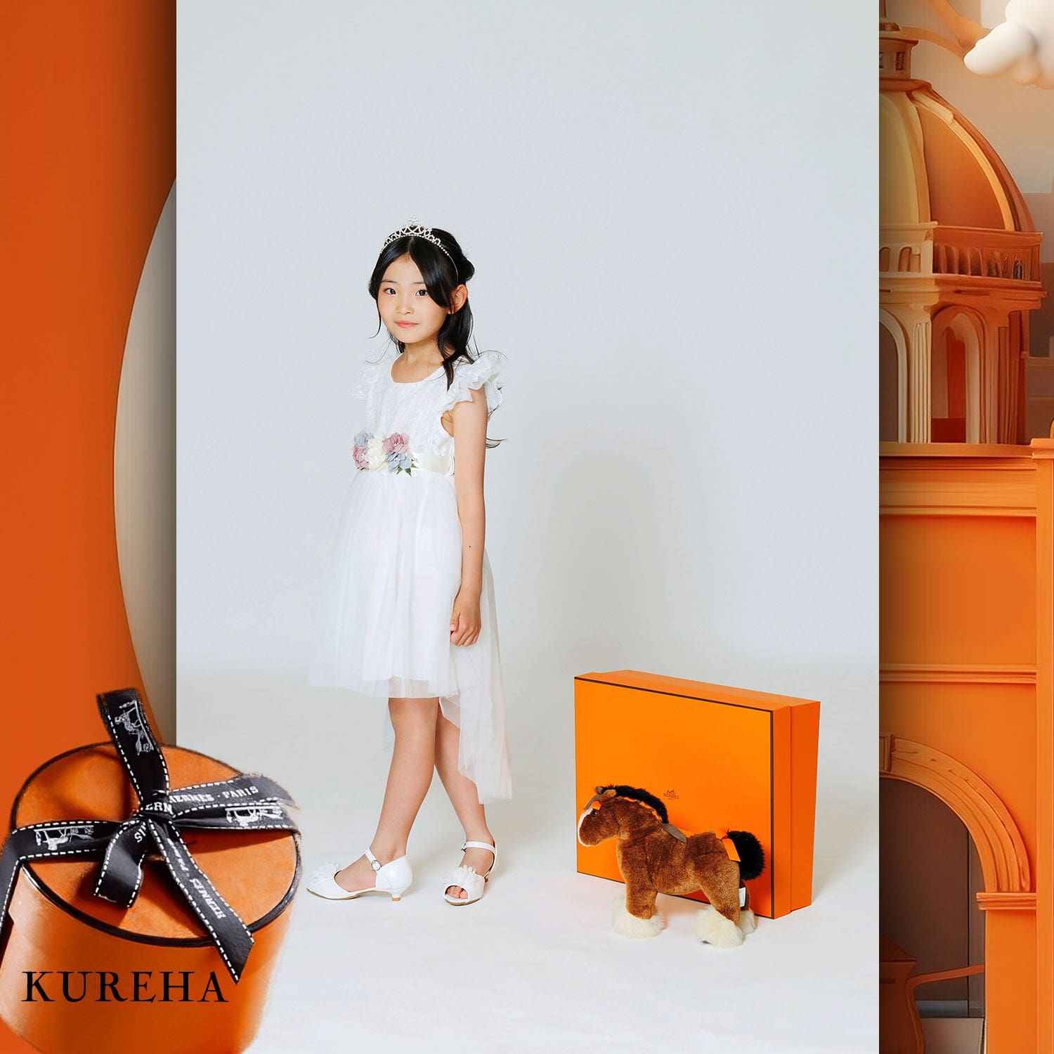 173 Enfants Tokei sur Runway Audition pour les enfants du magazine World 2023 Hermès