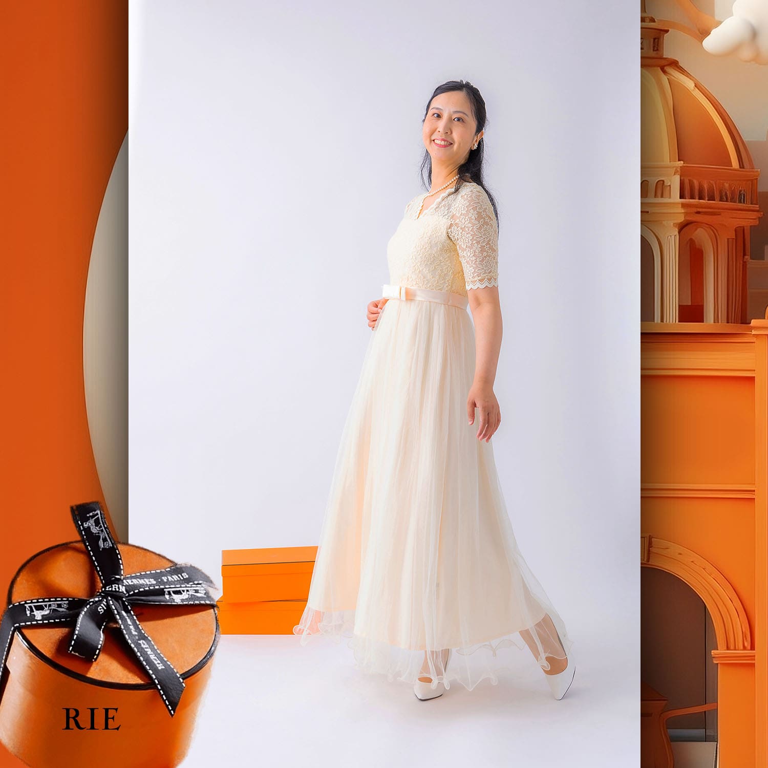 177 Enfants Tokei sur Runway Audition pour les enfants du magazine World 2023 Hermès