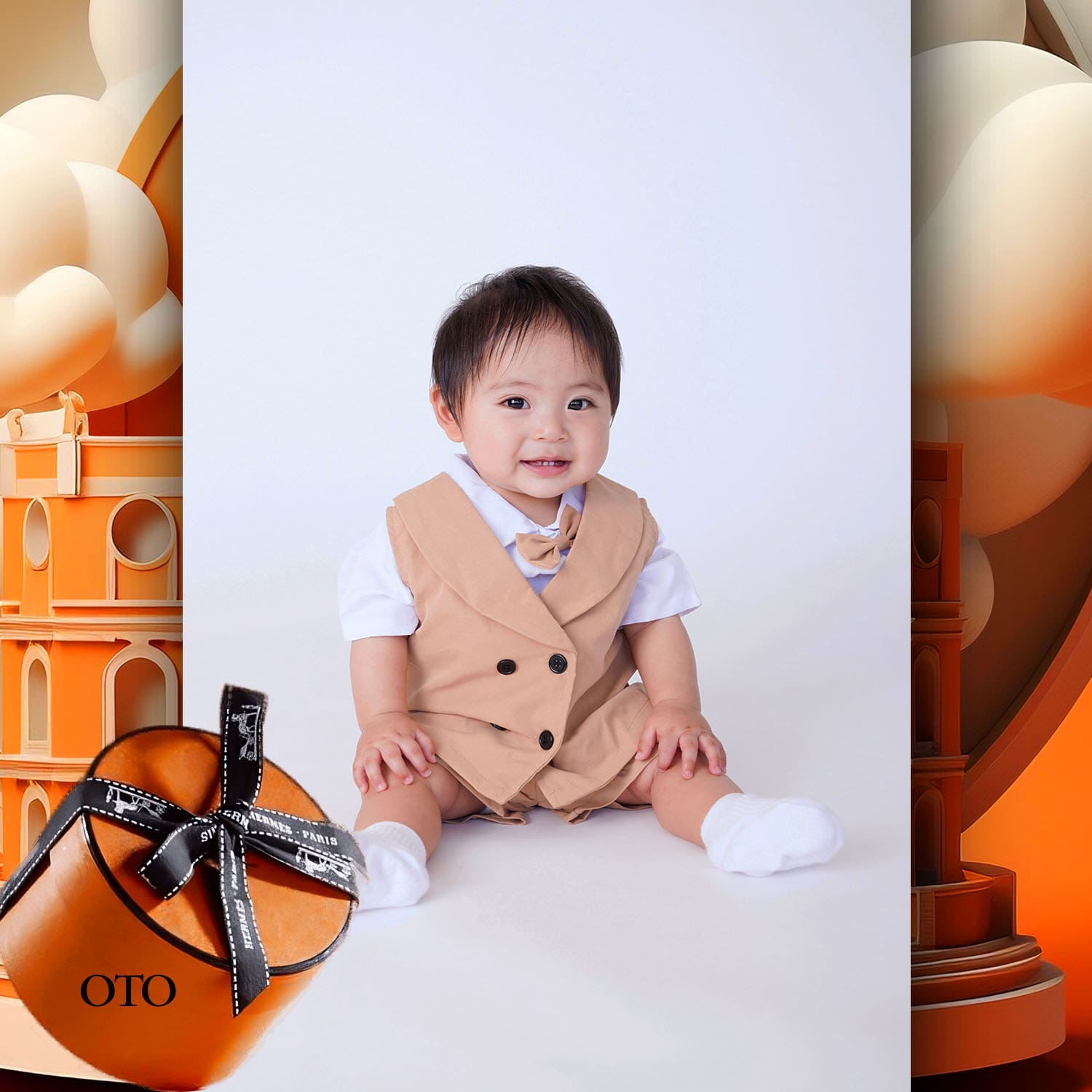 184 Enfants Tokei sur Runway Audition pour les enfants du magazine World 2023 Hermès